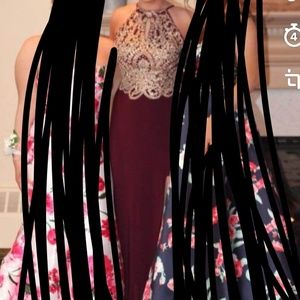 prom dress ( got from a local store)